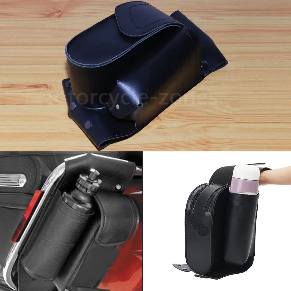 Black Left Side Waterproof Crash Saddlebag Guard Bar Bag With Water Bottle For Harley Touring Electra Glide 1983-2017
Black Left Side Waterproof Crash Saddlebag Guard Bar Bag With Water Bottle For Harley Touring Electra Glide 1983-2017