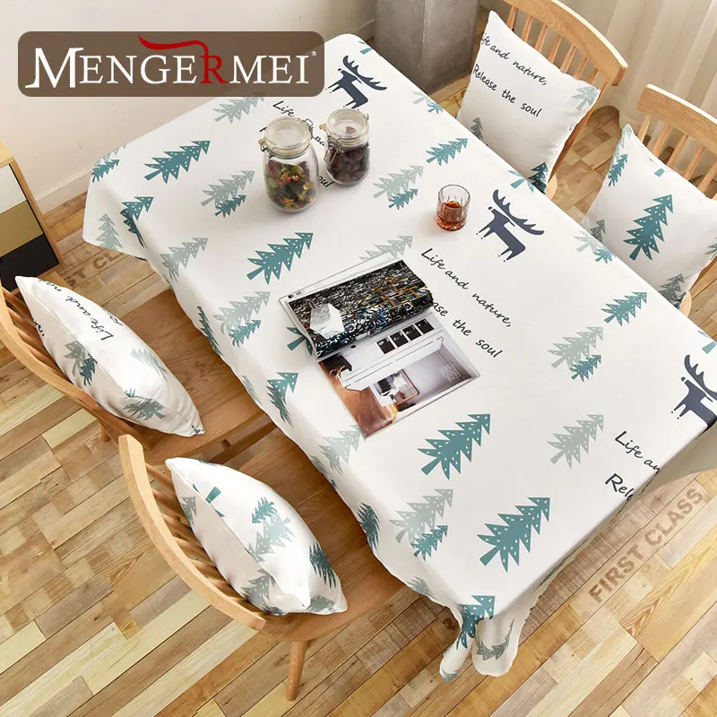 Elk Plants Printed Tablecloth Oilproof Waterproof Thick Rectangular Wedding Dining Home Table Cover Tea Table Cloth ZB-12
Elk Plants Printed Tablecloth Oilproof Waterproof Thick Rectangular Wedding Dining Home Table Cover Tea Table Cloth ZB-12