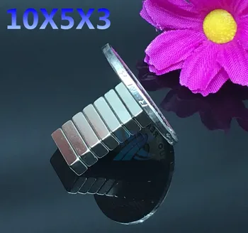 200pcs Neodymium magnet 10x5x3 Rare Earth small Strong block permanent 10*5*3mm fridge Electromagnet NdFeB nickle magnetic
200pcs Neodymium magnet 10x5x3 Rare Earth small Strong block permanent 10*5*3mm fridge Electromagnet NdFeB nickle magnetic