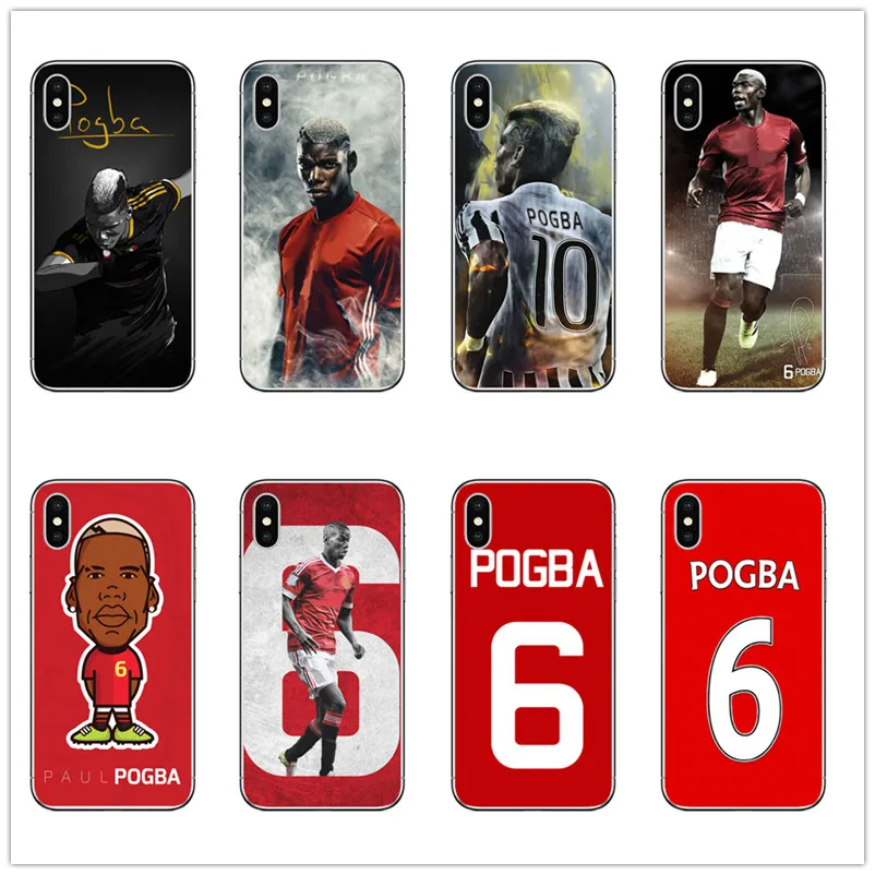 France Soccer Star football player Paul Pogba Red Devils Manchester UK Phone Case Soft TPU silicon Cover For iPhone 6 7 8 X 5 SE
France Soccer Star football player Paul Pogba Red Devils Manchester UK Phone Case Soft TPU silicon Cover For iPhone 6 7 8 X 5 SE