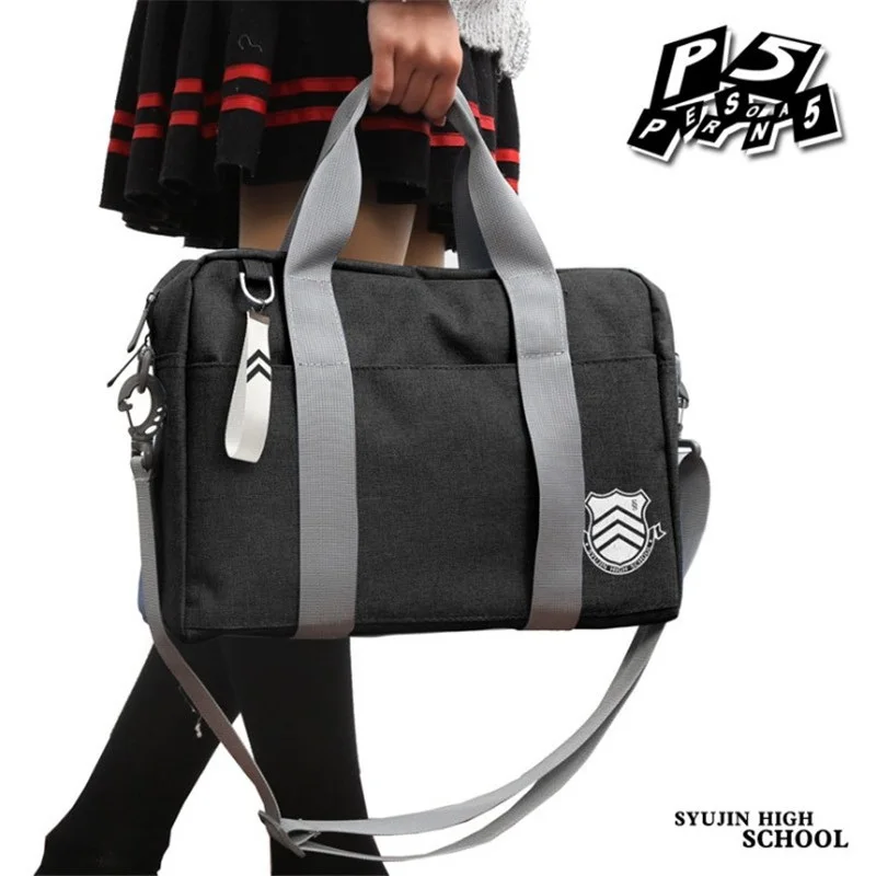 High-Q Unisex Anime Game Cos Persona5 P5 Preppy Student The single shoulder bag Handbag
High-Q Unisex Anime Game Cos Persona5 P5 Preppy Student The single shoulder bag Handbag