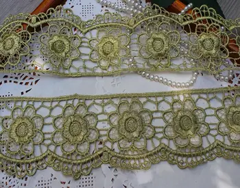 5 Meters/lot 7cm Width Fabric Lace Best Quality Latest African Laces Trim 2016 For Niger Party
5 Meters/lot 7cm Width Fabric Lace Best Quality Latest African Laces Trim 2016 For Niger Party