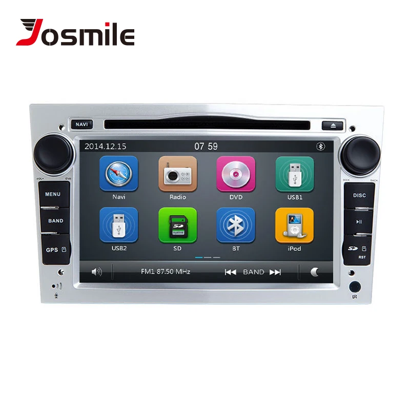 Josmile 2 Din Car Radio Multimedia Player For Opel Vectra C Zafira B Vivaro Astra H GJ Corsa B C D Meriva BAntara DVD Navigation
Josmile 2 Din Car Radio Multimedia Player For Opel Vectra C Zafira B Vivaro Astra H GJ Corsa B C D Meriva BAntara DVD Navigation