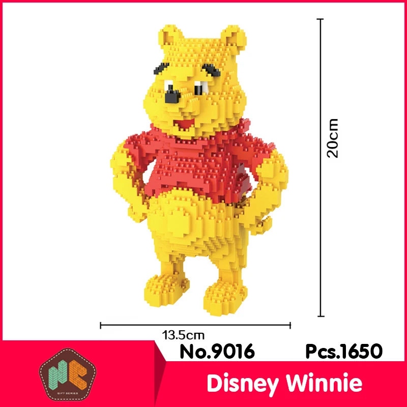 HC9016 1320Pcs Yellow Bear Cartoon Series Without Original Box Building Blocks Diamond Bricks Toys Compatible With LOZ
HC9016 1320Pcs Yellow Bear Cartoon Series Without Original Box Building Blocks Diamond Bricks Toys Compatible With LOZ