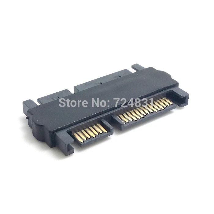 Jimier Male Extension Convertor Straight Adapter 3.5" & 2.5inch SATA 22Pin 7+15 Male to SATA 22P 7+15
Jimier Male Extension Convertor Straight Adapter 3.5" & 2.5inch SATA 22Pin 7+15 Male to SATA 22P 7+15