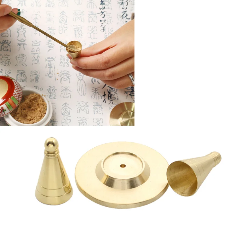 Lychee 1pc Copper Incense Cones Making Mold Mould DIY Tower Incense Burner Tool Home Decoration
Lychee 1pc Copper Incense Cones Making Mold Mould DIY Tower Incense Burner Tool Home Decoration