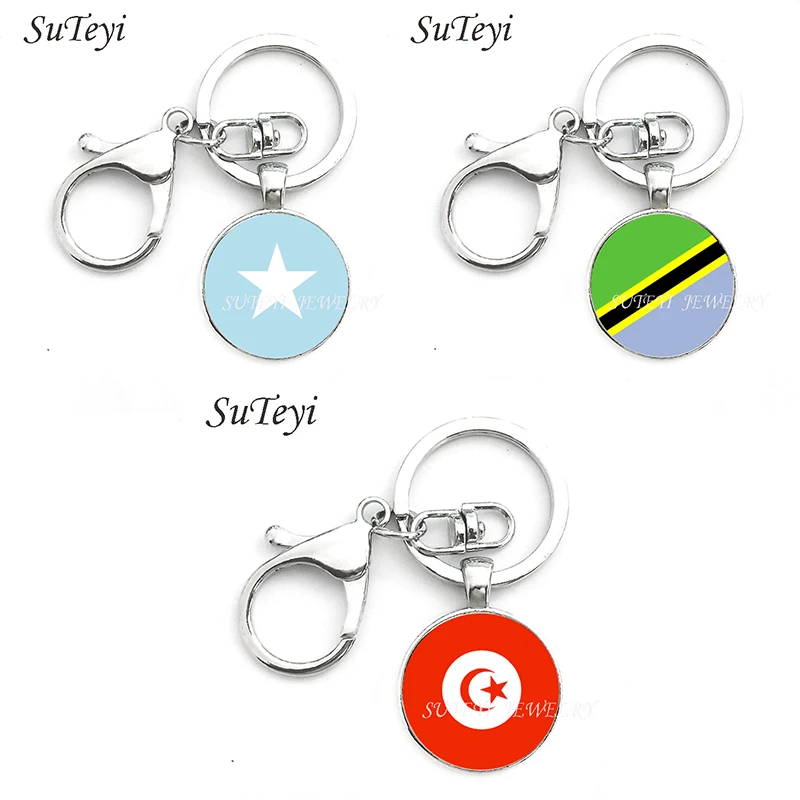 Fashion Somalia and Tanzania and Tunisia keyring national flag world Kingdom flag Square Shaped keychain men women gifts
Fashion Somalia and Tanzania and Tunisia keyring national flag world Kingdom flag Square Shaped keychain men women gifts