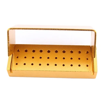 Dental Bur Disinfection Box with 30 Holes Aluminium Alloy Material Dental Sterilization Box Bur Storage Box
Dental Bur Disinfection Box with 30 Holes Aluminium Alloy Material Dental Sterilization Box Bur Storage Box