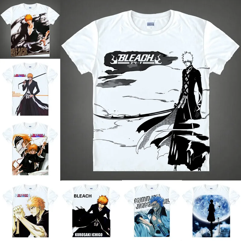 Coolprint Anime Shirt Tite Kubo BLEACH T-Shirts Multi-style Short Sleeve Ichigo Kurosaki Cosplay Motivs Hentai Shirts
Coolprint Anime Shirt Tite Kubo BLEACH T-Shirts Multi-style Short Sleeve Ichigo Kurosaki Cosplay Motivs Hentai Shirts