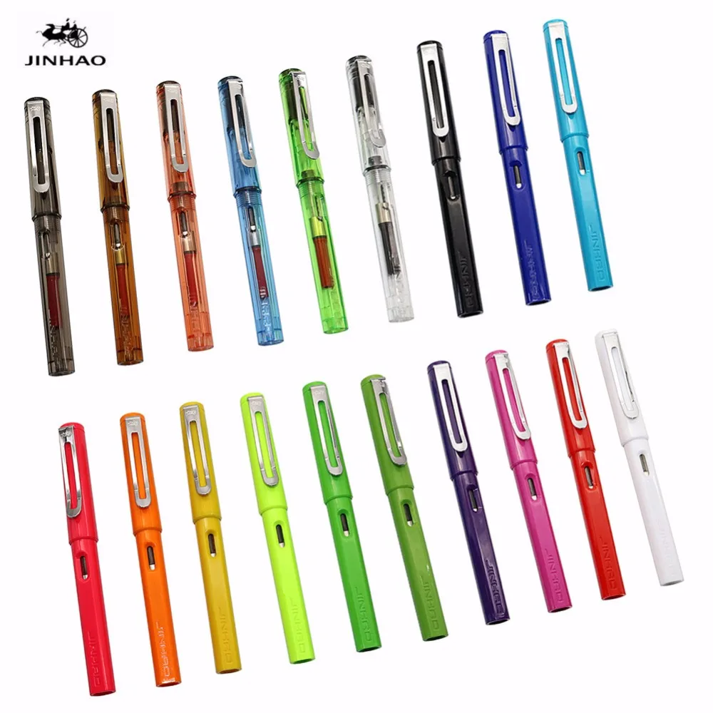 JINHAO 599 fountain pen 19 colors student fashion Medium and fine Nib Fountain Pen to give as gifts school supplies
JINHAO 599 fountain pen 19 colors student fashion Medium and fine Nib Fountain Pen to give as gifts school supplies