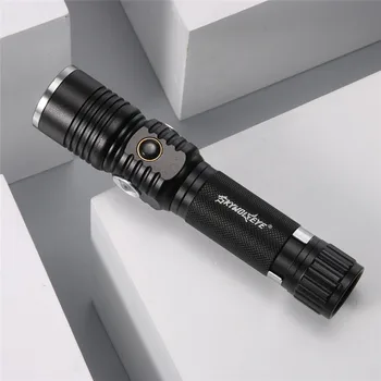 Tactical LED Flashlight + UV Light T6 Aluminum Alloy Torch Flashlight Camping Light Linterna Led Zaklamp Lanterna Led 40JUN25
Tactical LED Flashlight + UV Light T6 Aluminum Alloy Torch Flashlight Camping Light Linterna Led Zaklamp Lanterna Led 40JUN25