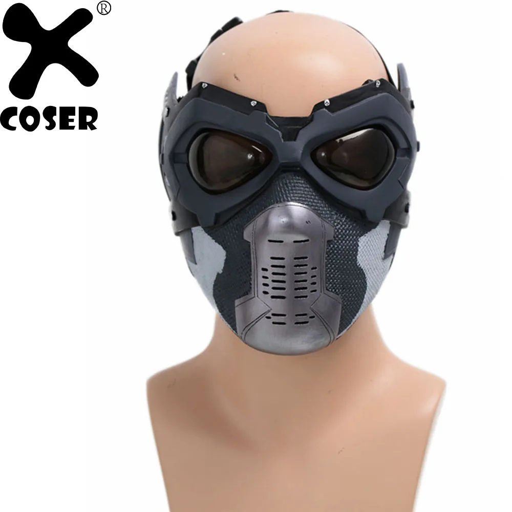 XCOSER Captain America 3 Civil War Bucky Mask Winter Soldier Barnes Masks Cosplay Costume Prop For 2019 Halloween Festival Party
XCOSER Captain America 3 Civil War Bucky Mask Winter Soldier Barnes Masks Cosplay Costume Prop For 2019 Halloween Festival Party