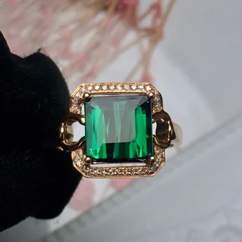 Fine Jewelry Real Pure 18 K Gold Jewelry 100% Natural Green Tourmaline Gemstones 2.8ct Diamonds Male's Wedding Fine Man's Rings
Fine Jewelry Real Pure 18 K Gold Jewelry 100% Natural Green Tourmaline Gemstones 2.8ct Diamonds Male's Wedding Fine Man's Rings