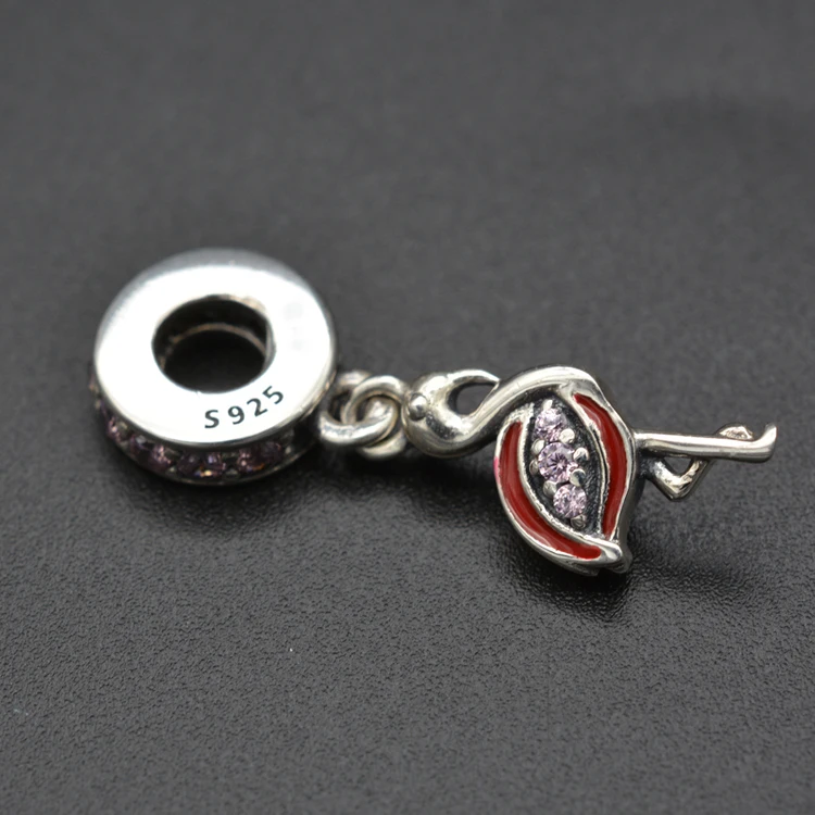Crane silver pendant DIY Japanese natural style silver bracelet accessories jewelry suitable for children to wear
Crane silver pendant DIY Japanese natural style silver bracelet accessories jewelry suitable for children to wear