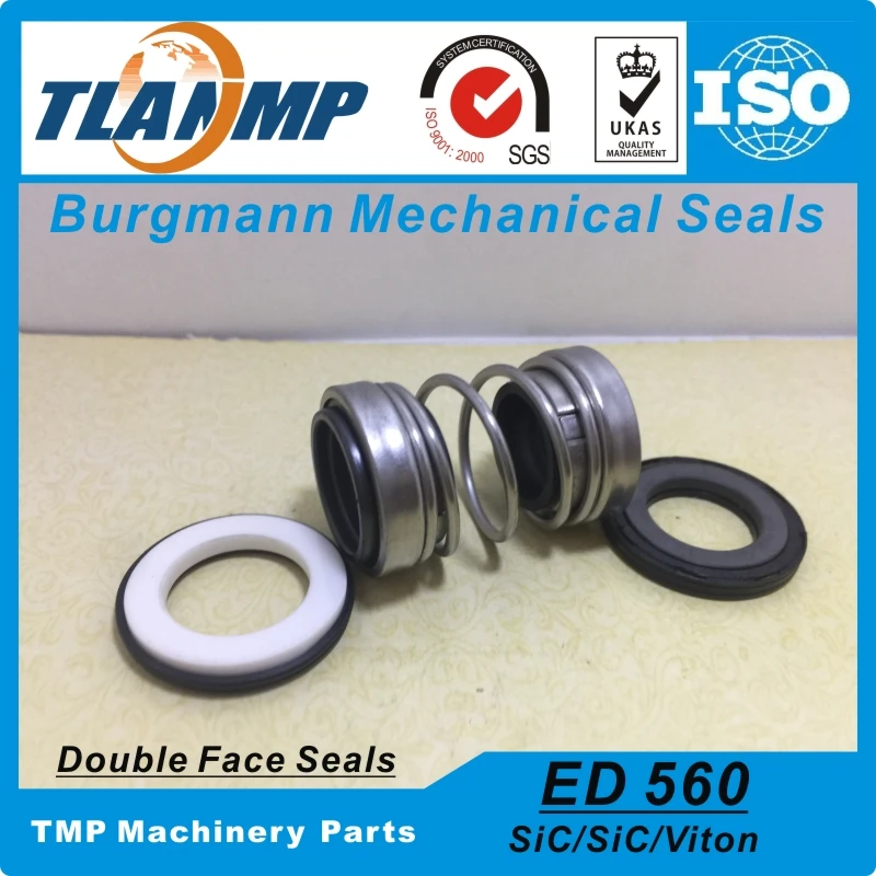 560D-15 Burgmann Double face Mechanical Seals ( ED560-15 ) Dual seal For Pump (Material: CE/CA/NBR+SiC/SiC/NBR)
560D-15 Burgmann Double face Mechanical Seals ( ED560-15 ) Dual seal For Pump (Material: CE/CA/NBR+SiC/SiC/NBR)