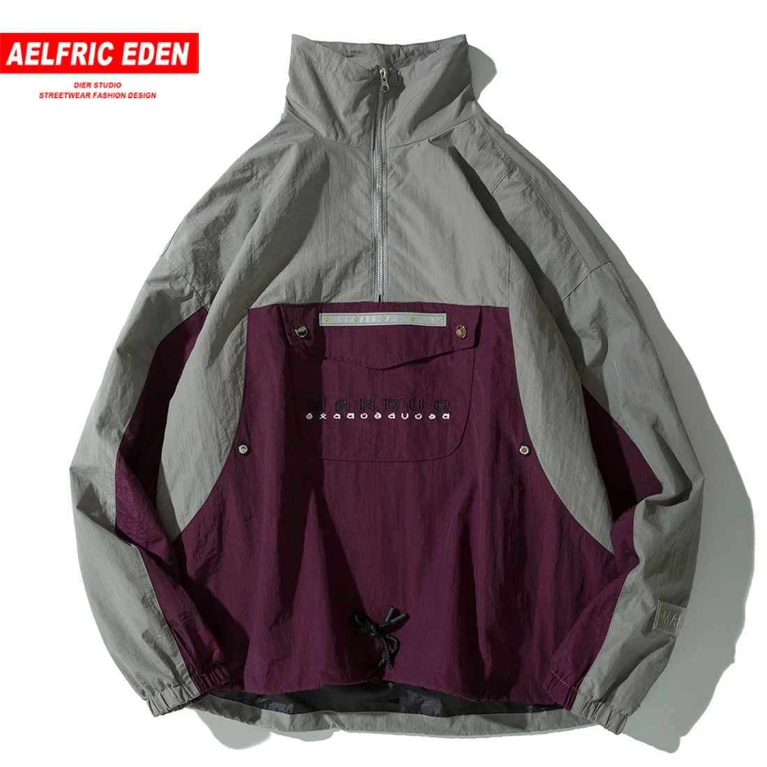 Aelfric Eden Patchwork Color Block Men Jackets 2018 Autumn Half Zipper Pocket Casual Male Jacket Coats Hip Hop Streetwear Wa49
Aelfric Eden Patchwork Color Block Men Jackets 2018 Autumn Half Zipper Pocket Casual Male Jacket Coats Hip Hop Streetwear Wa49
