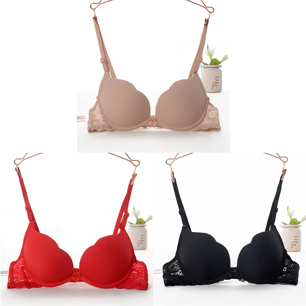 Silicone Comfortable Girls Solid Super Gather Adjustable Underwear Push Up Thicken Breathable Sexy Lace Buckle Women Bra A Cup
Silicone Comfortable Girls Solid Super Gather Adjustable Underwear Push Up Thicken Breathable Sexy Lace Buckle Women Bra A Cup