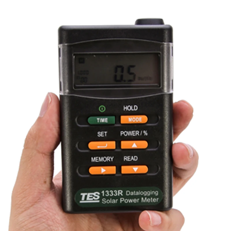 TES-1333R Datalogging Solar Power Meter Gauge Solar Radiation Meter Tester RS 232 Interface Tes1333r
TES-1333R Datalogging Solar Power Meter Gauge Solar Radiation Meter Tester RS 232 Interface Tes1333r