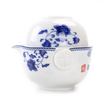 High quality elegant gaiwan Tea set,Ceramics Tea set Include 1 Pot 1 Cup,Beautiful and easy teapot kettle,kung fu teaset
High quality elegant gaiwan Tea set,Ceramics Tea set Include 1 Pot 1 Cup,Beautiful and easy teapot kettle,kung fu teaset