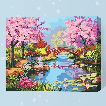 DIY Painting By Numbers Acrylic Paint By Number southern spring HandPainted Oil Painting On Canvas For Home Decor free shipment
DIY Painting By Numbers Acrylic Paint By Number southern spring HandPainted Oil Painting On Canvas For Home Decor free shipment