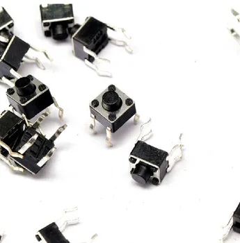 200PCS/LOT 4.5*4.5*4.3MM Tact Switch 4 feet vertical micro / button switch 4.5x4.5x4.3
200PCS/LOT 4.5*4.5*4.3MM Tact Switch 4 feet vertical micro / button switch 4.5x4.5x4.3