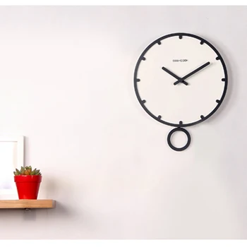 Wood Swing Mute Living Room Wall Clock Modern Design Quartz Silent Wall Clocks Bedroom Horloge Mural Watches Home Decor 50A0978
Wood Swing Mute Living Room Wall Clock Modern Design Quartz Silent Wall Clocks Bedroom Horloge Mural Watches Home Decor 50A0978