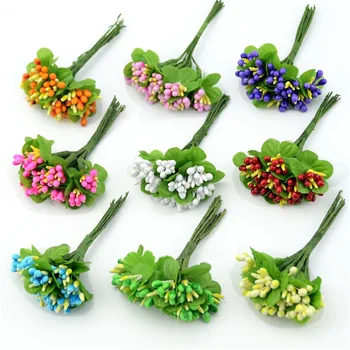 100pcs Artificial Pointed Bud Berry Bacca Flower Bouquet Stamen For Wedding Decoration DIY Scrapbooking Wreath Craft Fake Flower
100pcs Artificial Pointed Bud Berry Bacca Flower Bouquet Stamen For Wedding Decoration DIY Scrapbooking Wreath Craft Fake Flower