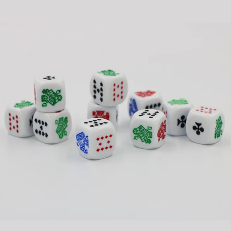 10pcs/lot Acrylic Carving Dice 16mm Tooth Yellow White #16 Round Corner High-end Poker Dice
10pcs/lot Acrylic Carving Dice 16mm Tooth Yellow White #16 Round Corner High-end Poker Dice