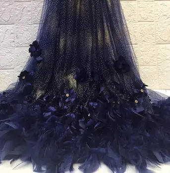 Best Selling African 3d Tulle Lace Fabric Nigerian French Fabric 2019 High Quality Embroidered African Tulle Lace Fabric TS8182 
Best Selling African 3d Tulle Lace Fabric Nigerian French Fabric 2019 High Quality Embroidered African Tulle Lace Fabric TS8182