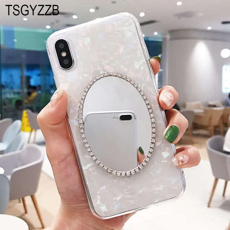 Mirror Phone Cases For iPhone 7 8 Plus TPU Back Protect Case For iPhone X 6 6 S 8 Plus Cover Reflect Girly Cute Bling Capa Coque
Mirror Phone Cases For iPhone 7 8 Plus TPU Back Protect Case For iPhone X 6 6 S 8 Plus Cover Reflect Girly Cute Bling Capa Coque