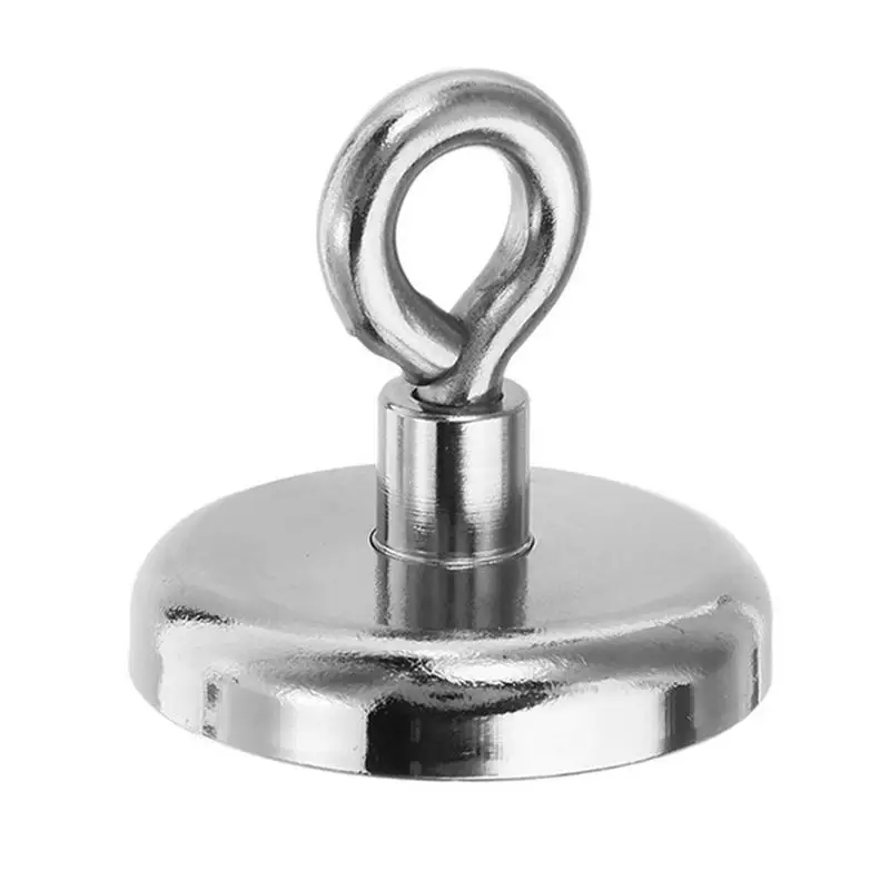 NF42mm Strong Powerful Round Neodymium Magnet Hook Salvage Fishing Magnet Sea Equipments Holder Pulling Mounting Pot With Ring
NF42mm Strong Powerful Round Neodymium Magnet Hook Salvage Fishing Magnet Sea Equipments Holder Pulling Mounting Pot With Ring