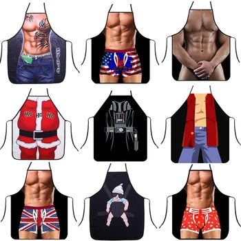 Aprons Kitchen Personalized Digital Printed Sexy Funny sexy man Apron Dinner Party Cooking Apron Adult Cuisine Pinafore
Aprons Kitchen Personalized Digital Printed Sexy Funny sexy man Apron Dinner Party Cooking Apron Adult Cuisine Pinafore