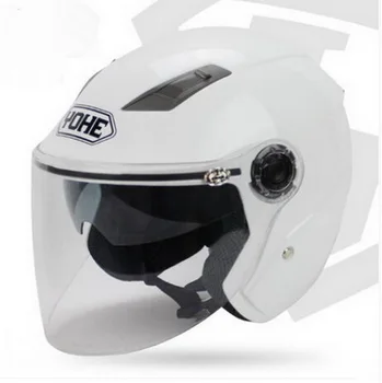 New YOHE dual lens half face motorcycle helmet Eternal electric bicycle motorbike helmets made of ABS YH837A SIZE M L XL XXL
New YOHE dual lens half face motorcycle helmet Eternal electric bicycle motorbike helmets made of ABS YH837A SIZE M L XL XXL