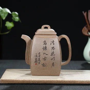run of mine ore quality Chinese prescription old piece of clay pot of kung fu tea set craft Chinese prescription teapot
run of mine ore quality Chinese prescription old piece of clay pot of kung fu tea set craft Chinese prescription teapot