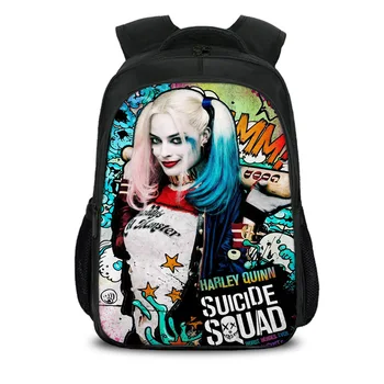 Harley Quinn School Bags for Gilrs Teenager Students Book Bag Primary Kids Boys Children Bookbags Joker Suicide Squad
Harley Quinn School Bags for Gilrs Teenager Students Book Bag Primary Kids Boys Children Bookbags Joker Suicide Squad