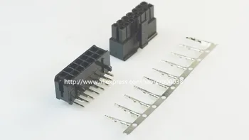 200 sets Micro-Fit connector 3.0mm 2x7 Pin 14 P Wafer right angle Plus Receptacle Housing and terminal 43025 / 43045
200 sets Micro-Fit connector 3.0mm 2x7 Pin 14 P Wafer right angle Plus Receptacle Housing and terminal 43025 / 43045