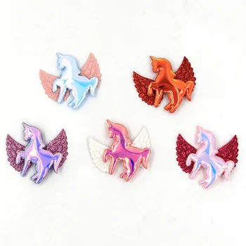 30pcs/lot 5.3cm Multi color Pu Unicorn Padded Appliques for DIY Accessories Craft Handmade Decoration
30pcs/lot 5.3cm Multi color Pu Unicorn Padded Appliques for DIY Accessories Craft Handmade Decoration