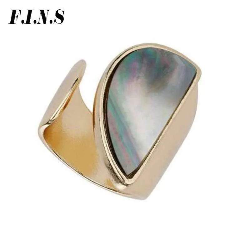 F.I.N.S Fashion Geometric Gold Color Zinc Alloy Vintage Open Cuff Multicolor Shell Ring Bijoux Anel Masculino Ring Anillos Mujer
F.I.N.S Fashion Geometric Gold Color Zinc Alloy Vintage Open Cuff Multicolor Shell Ring Bijoux Anel Masculino Ring Anillos Mujer