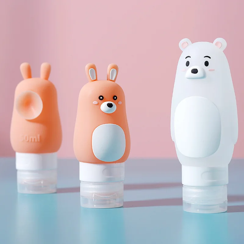 Animal Portable Cartoon Bear Silicone Travel Case Organizer Shampoo Shower Gel Lotion Storage Refillable Bottle Hot Sale
Animal Portable Cartoon Bear Silicone Travel Case Organizer Shampoo Shower Gel Lotion Storage Refillable Bottle Hot Sale