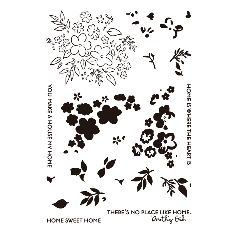 Blooming Mini Flowers Clear Stamps for Scrapbooking Decorative Cards Making Paper Crafts Supplies Transparent Stamp New 2018
Blooming Mini Flowers Clear Stamps for Scrapbooking Decorative Cards Making Paper Crafts Supplies Transparent Stamp New 2018