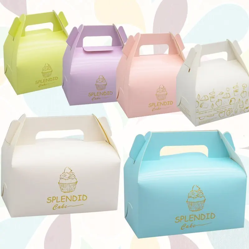 10pcs high quality carton box burger packaging cake shaped box Mousse box Snack Hand-made kraft cheese cake box
10pcs high quality carton box burger packaging cake shaped box Mousse box Snack Hand-made kraft cheese cake box