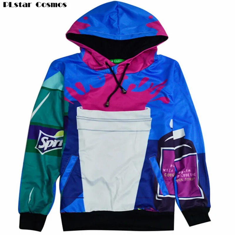 

PLstar Cosmos Fashion men/women sprite hoodie clothing print 3d sweatshirt graphic hoodies thicker mens funny sweatshirts