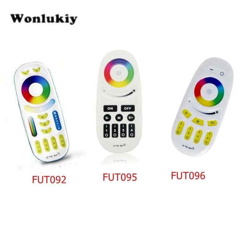Wonlukiy Mi.light 2.4Ghz RGBWW RGBW RGBCCT 4-zone Mi Light Controller RF RGB+CCT Remote for Led Strip Bulb Downlight | Освещение