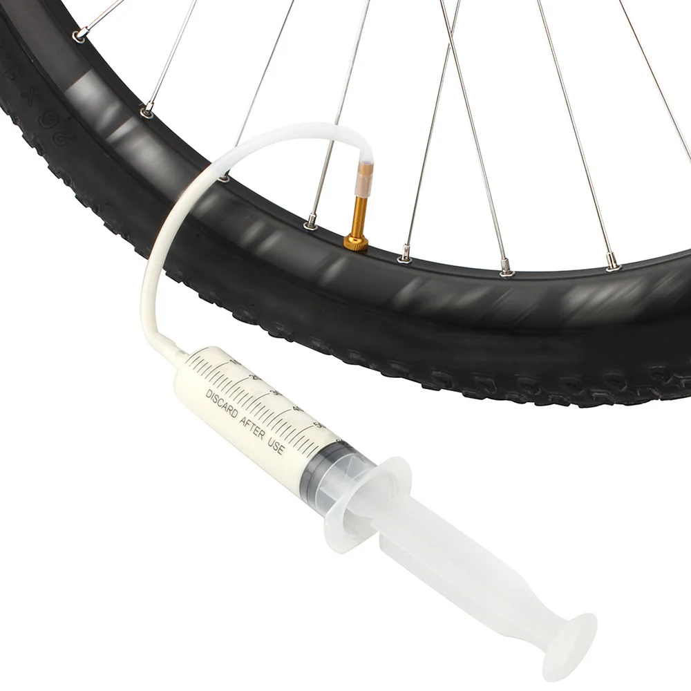 MTB Mountain Road Bike Tire Tubeless Sealant Injector 60ml Syringe Rubber Hose Kit for Road Bicycle Tire Tubeless Valves
MTB Mountain Road Bike Tire Tubeless Sealant Injector 60ml Syringe Rubber Hose Kit for Road Bicycle Tire Tubeless Valves