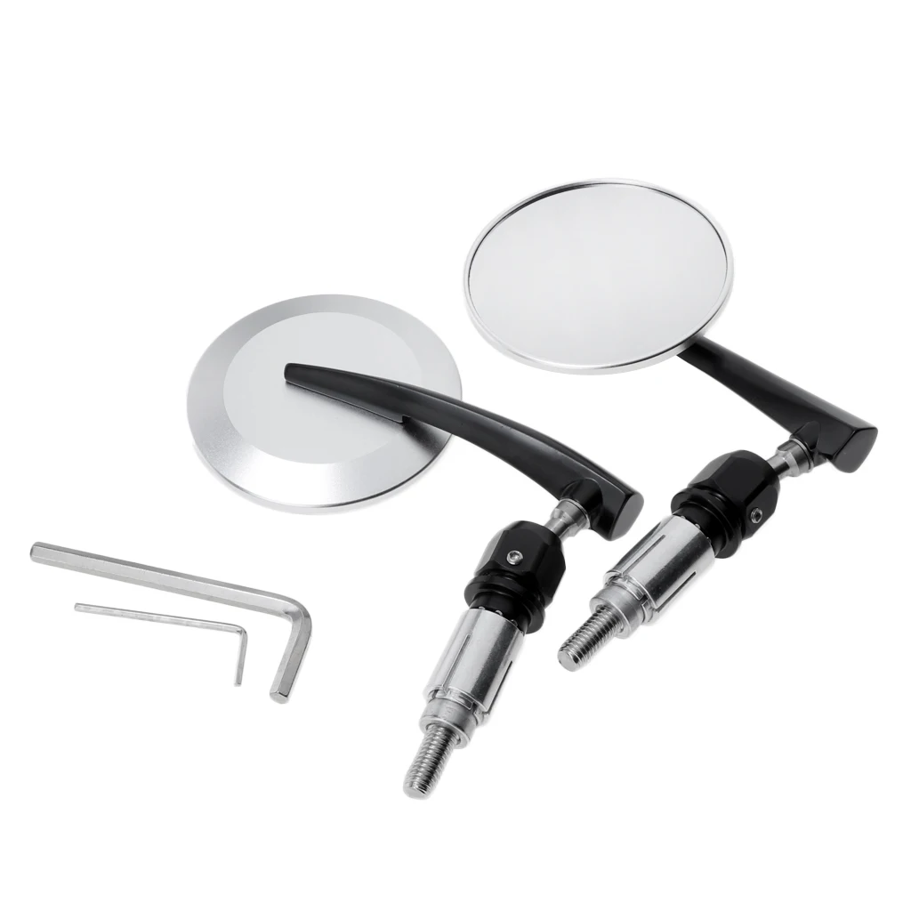 1 Pair Universal Motorcycle Handlebar Rearview Mirror CNC 7/8 Inch Silver Aluminum Alloy Durable Long Lasting
1 Pair Universal Motorcycle Handlebar Rearview Mirror CNC 7/8 Inch Silver Aluminum Alloy Durable Long Lasting