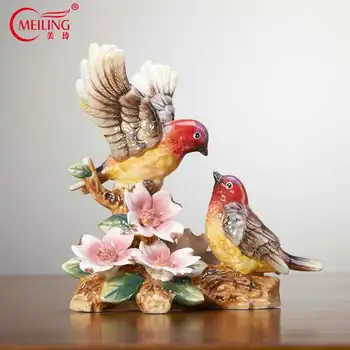 Vintage Handpainted Ceramic Bird Flower Figurine Ornament Collectible Art Porcelain Animal Home Decor Nice Wedding Birthday Gift
Vintage Handpainted Ceramic Bird Flower Figurine Ornament Collectible Art Porcelain Animal Home Decor Nice Wedding Birthday Gift