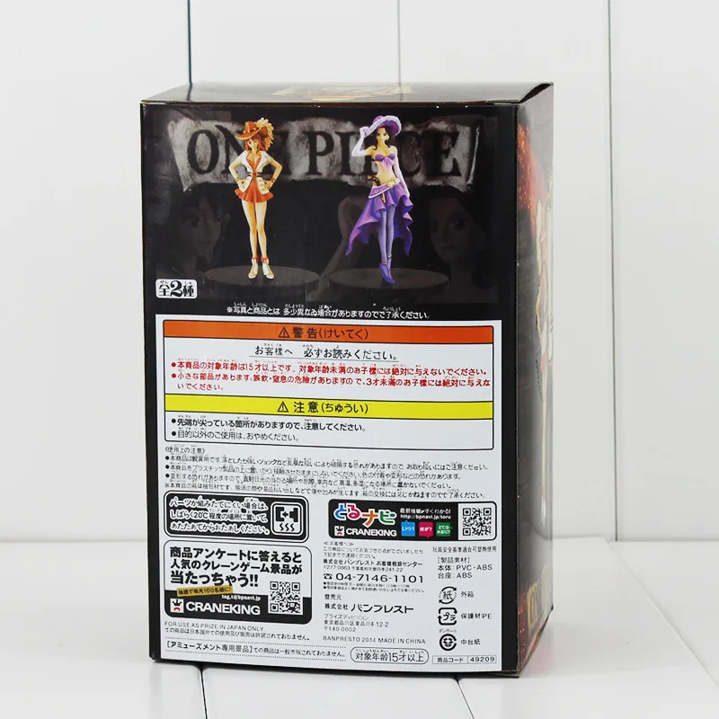 Robin One Piece Figure Box Back