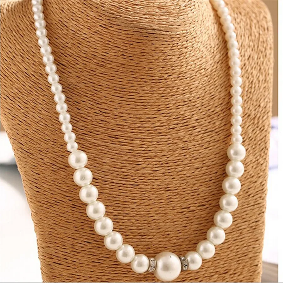 Valentine's Day Simulated-pearl Beads Sweater Chain Necklace Choker Jewelry Woman Chain Statement Part Collier Femme 2019
Valentine's Day Simulated-pearl Beads Sweater Chain Necklace Choker Jewelry Woman Chain Statement Part Collier Femme 2019