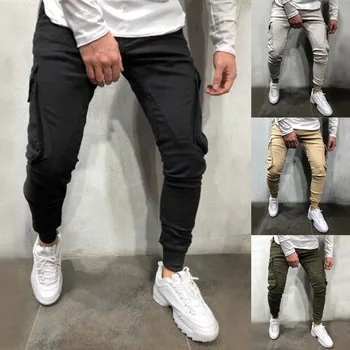 2019 Fashion Men's Slim Pure Color Casual Sports Woven Pocket Feet Men Cool Pants High Quality New Brand
2019 Fashion Men's Slim Pure Color Casual Sports Woven Pocket Feet Men Cool Pants High Quality New Brand