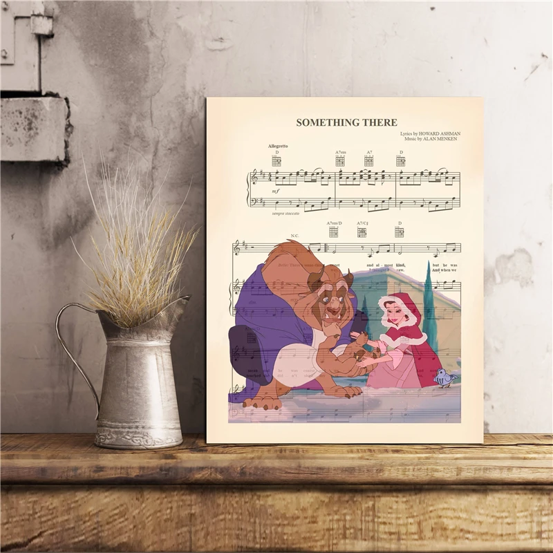 Beauty And The Beast Something There HD Wall Art Canvas Posters Prints Painting Wall Pictures For Bedroom Home Decor Accessories
Beauty And The Beast Something There HD Wall Art Canvas Posters Prints Painting Wall Pictures For Bedroom Home Decor Accessories